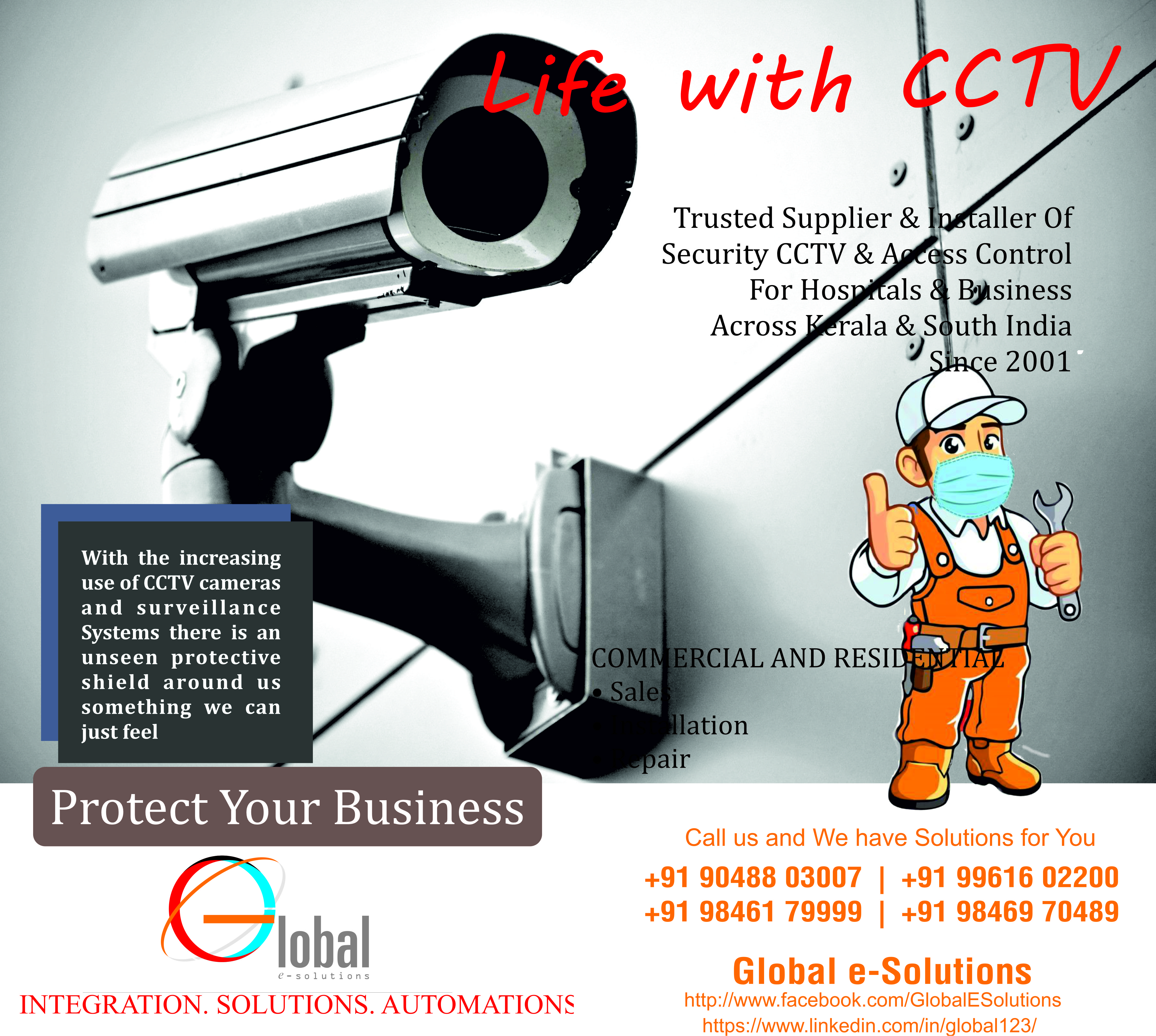 Commercial CCTV Installation If you’d like to learn more about our innovative security solutions